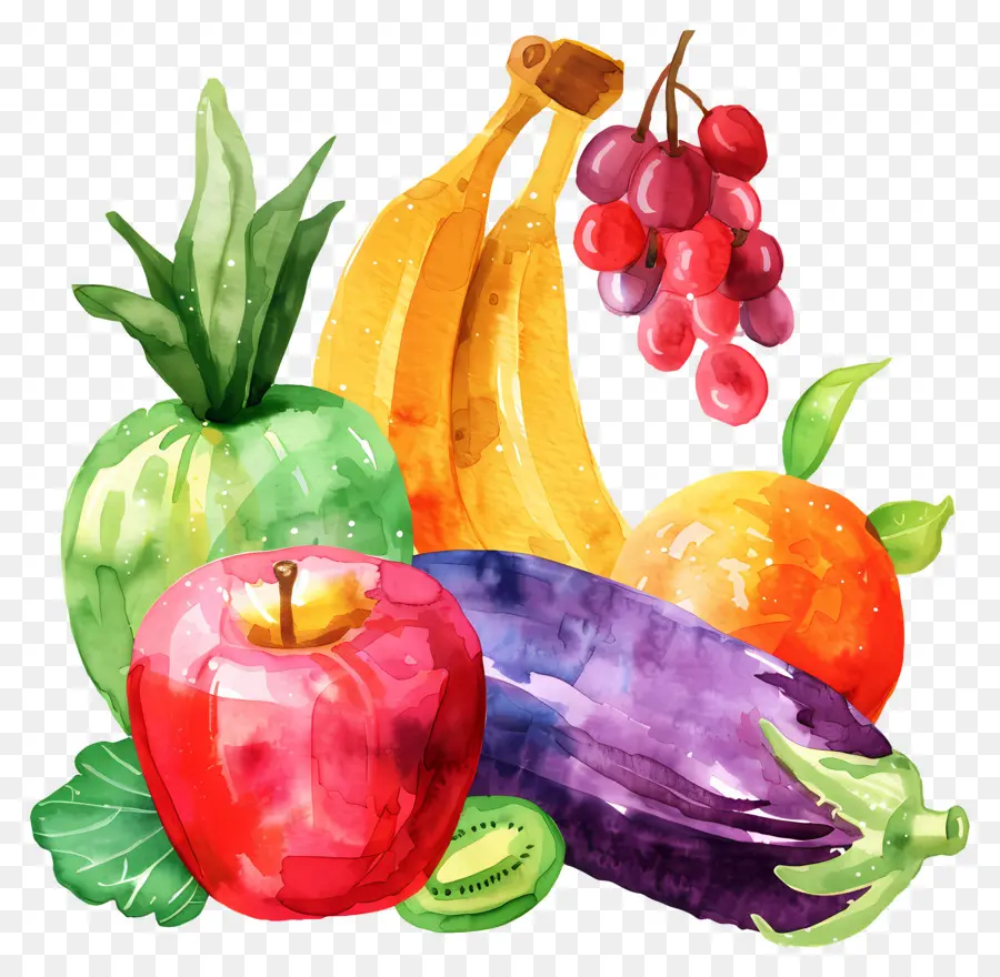 Legumes E Frutas，Frutas E Legumes PNG