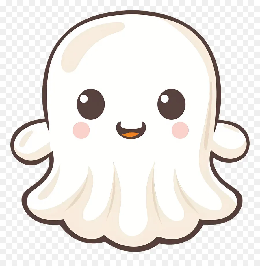 Fantasma Kawaii，Fantasma Fofo PNG