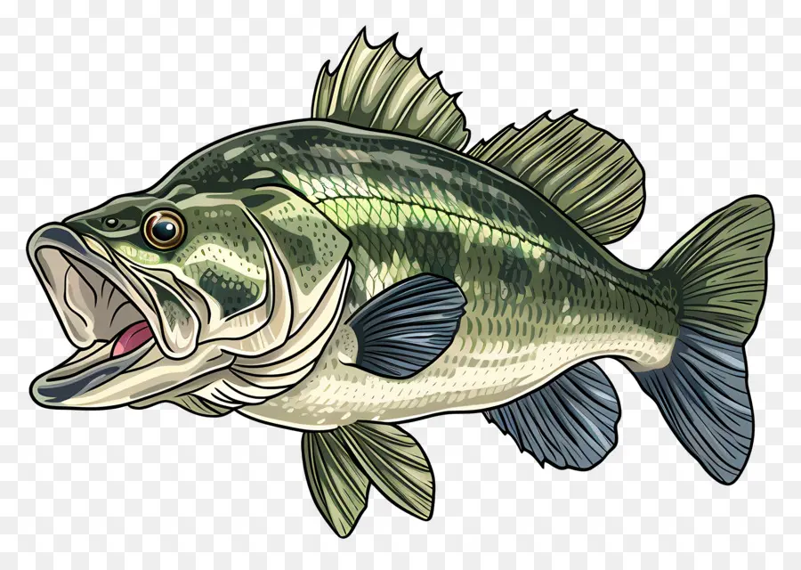 Peixe Robalo，Ilustra O De Peixe PNG