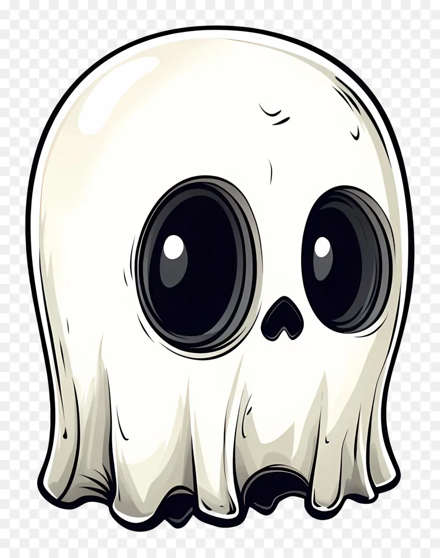 Fantasma De Desenho Animado，Caveira De Desenho Animado PNG