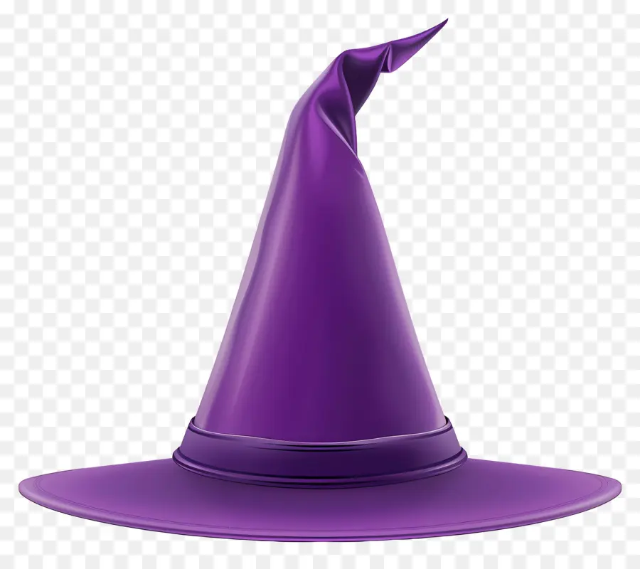 Boné De Halloween，Chapéu De Bruxa Roxo PNG