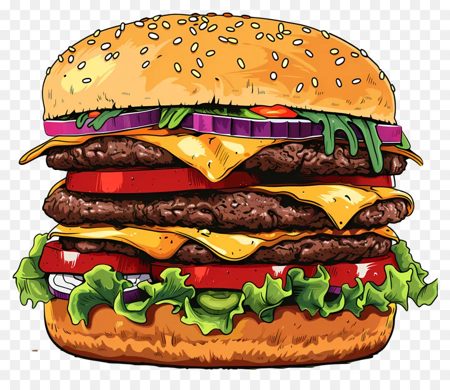 Hambúrguer De Carne，X Burger PNG