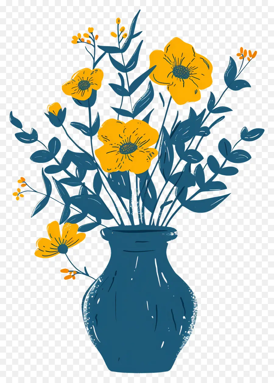 Flores Em Vaso，Decorativo PNG