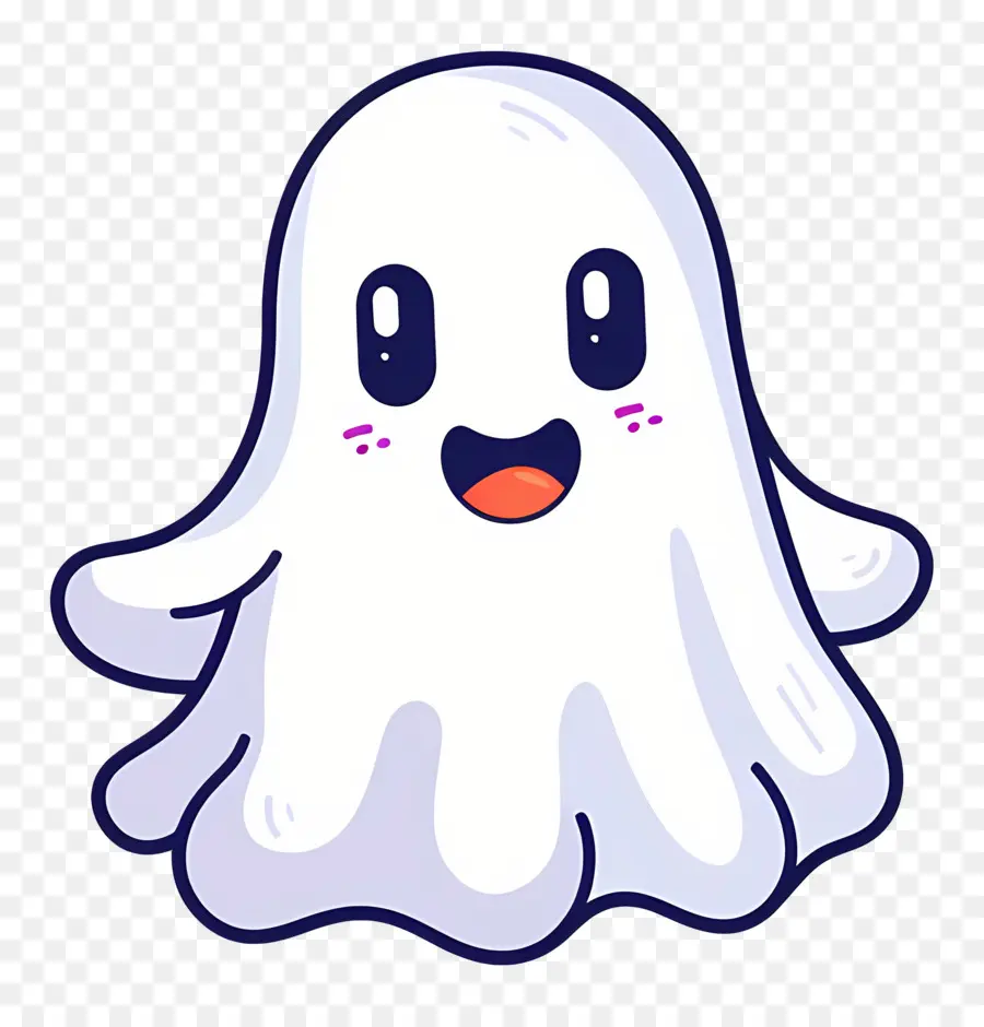 Fantasma Kawaii，Fantasma Fofo PNG