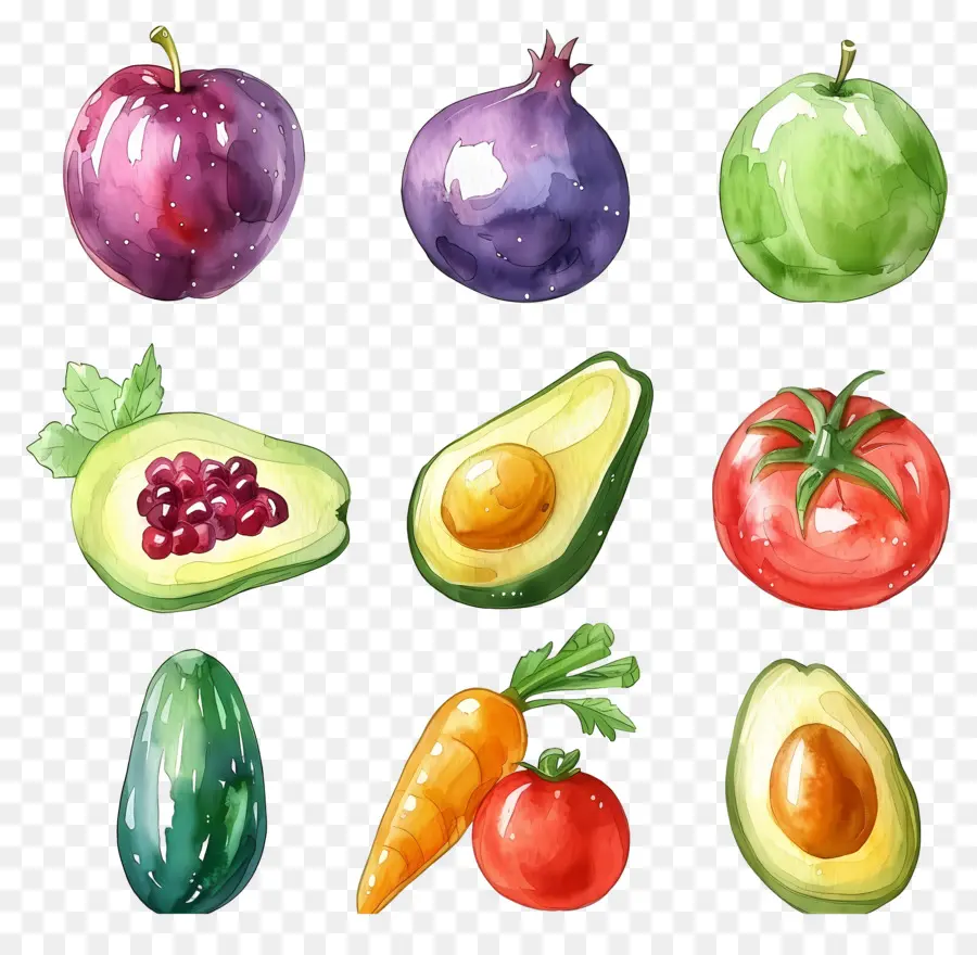 Legumes E Frutas，Frutas E Legumes PNG