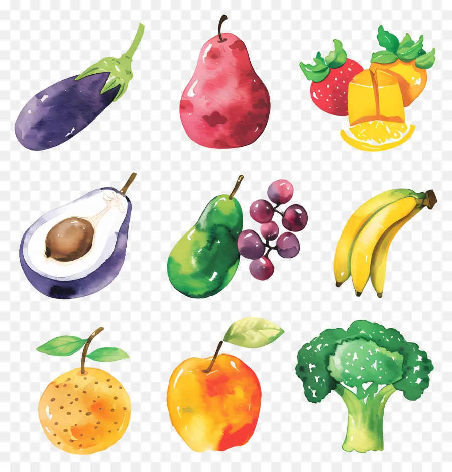 Legumes E Frutas，Frutas E Legumes PNG