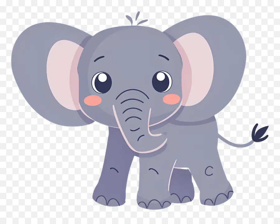 Elefante Fofo，Elefante Azul PNG