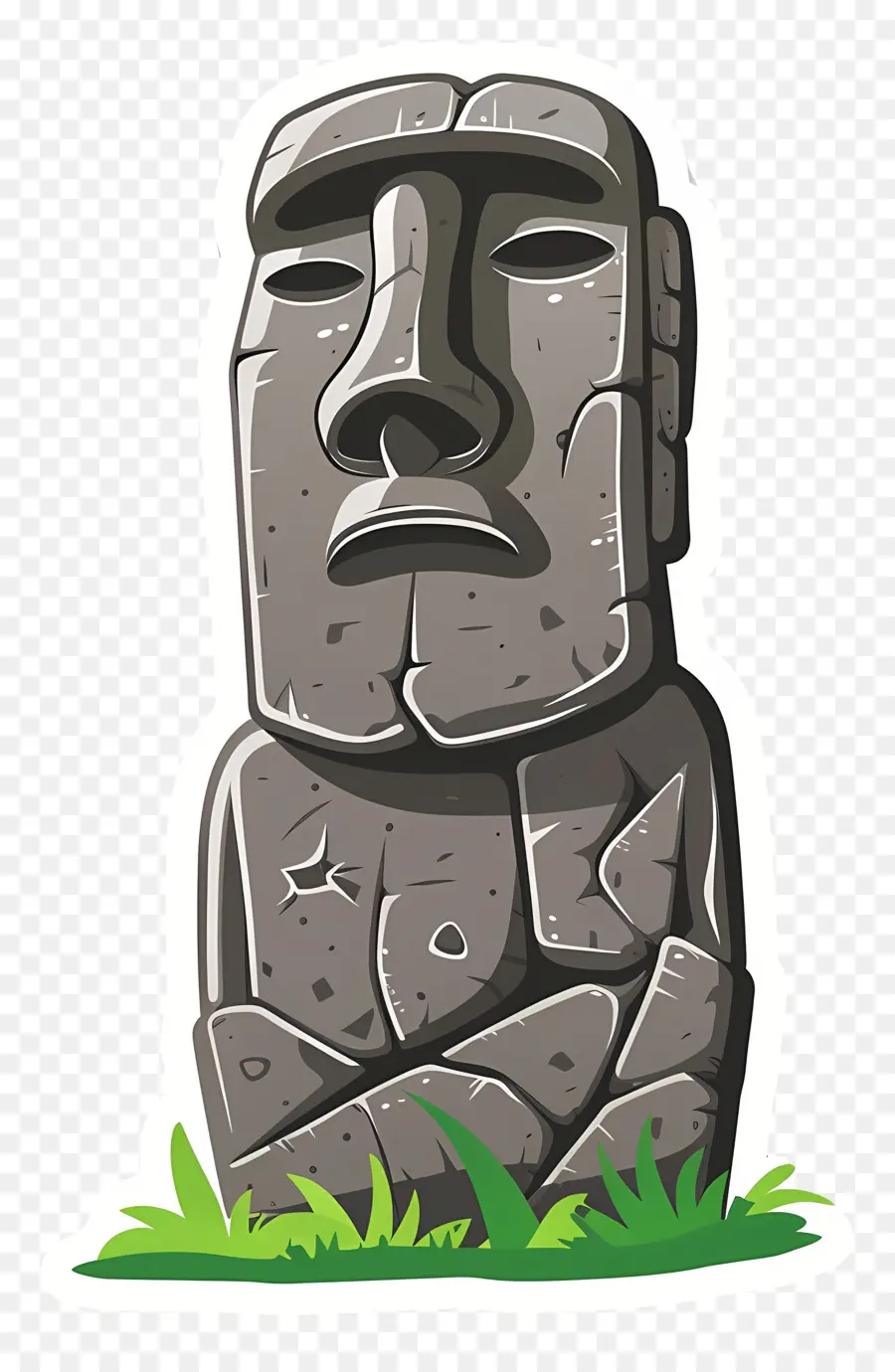 Moai，Estátua De Pedra PNG