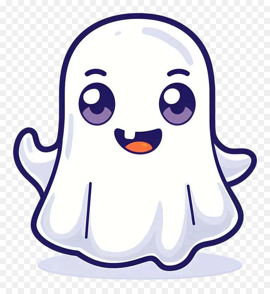 Fantasma Kawaii，Fantasma Com Cara De Caveira PNG