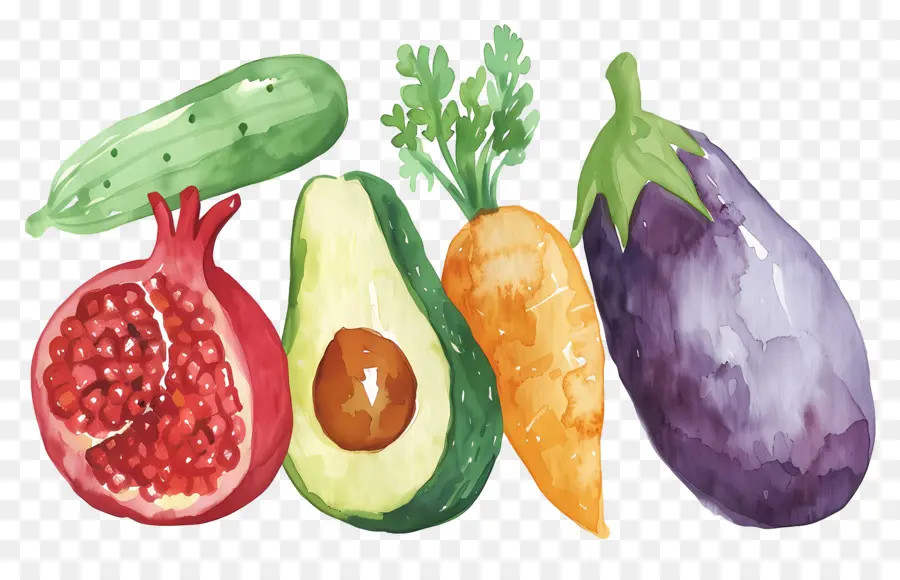 Legumes E Frutas，Vegetais PNG