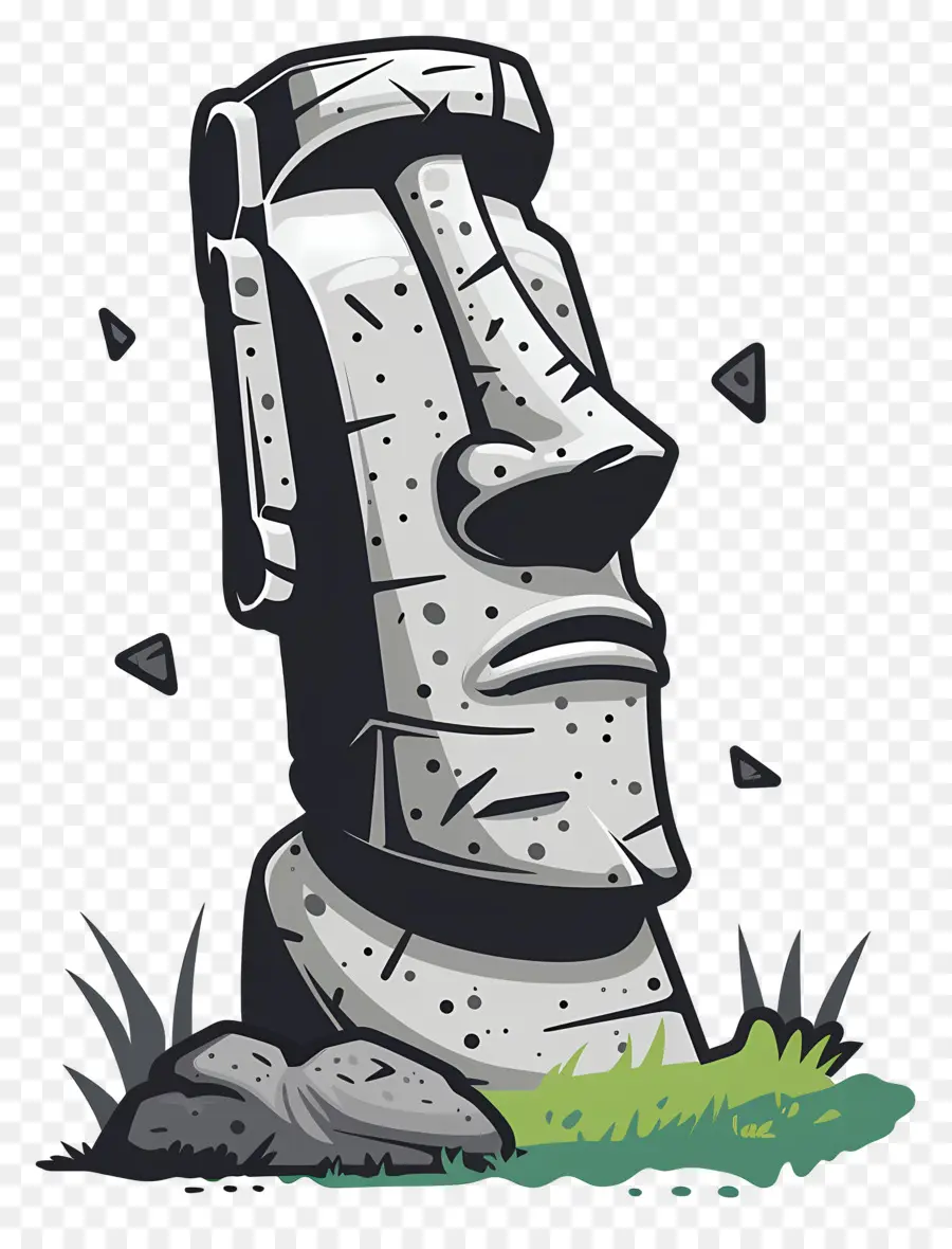 Moai，Estátua Moai PNG