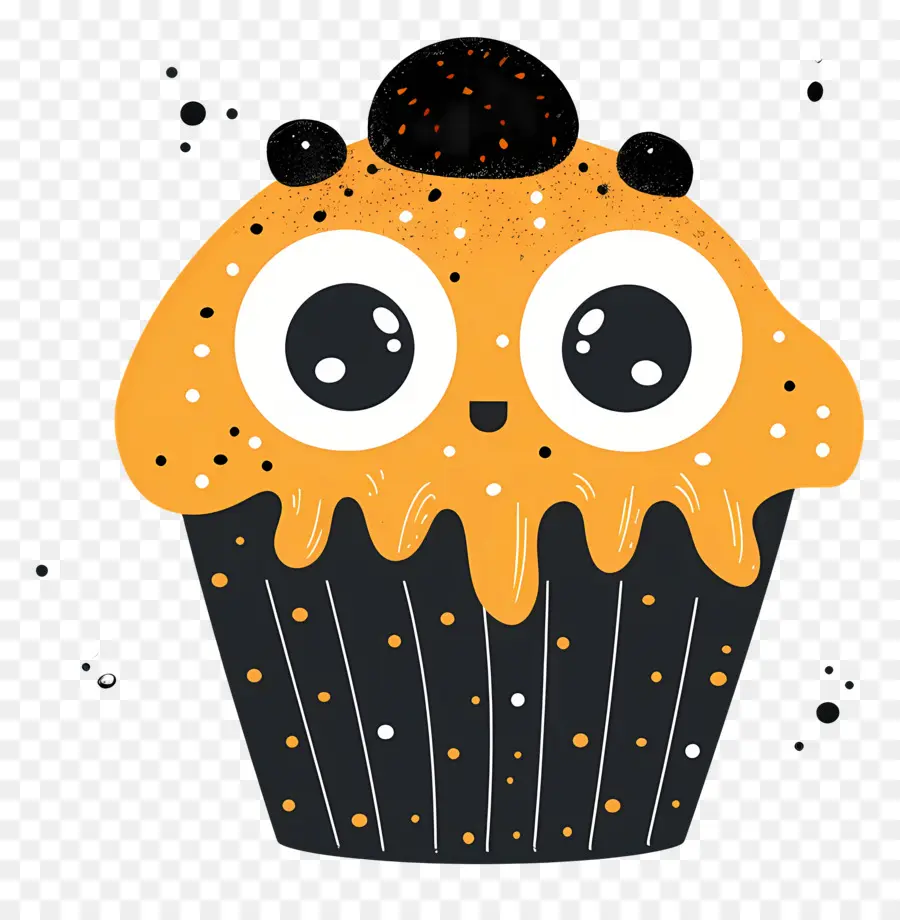 Bolinho De Halloween，Bolinho Fofo PNG