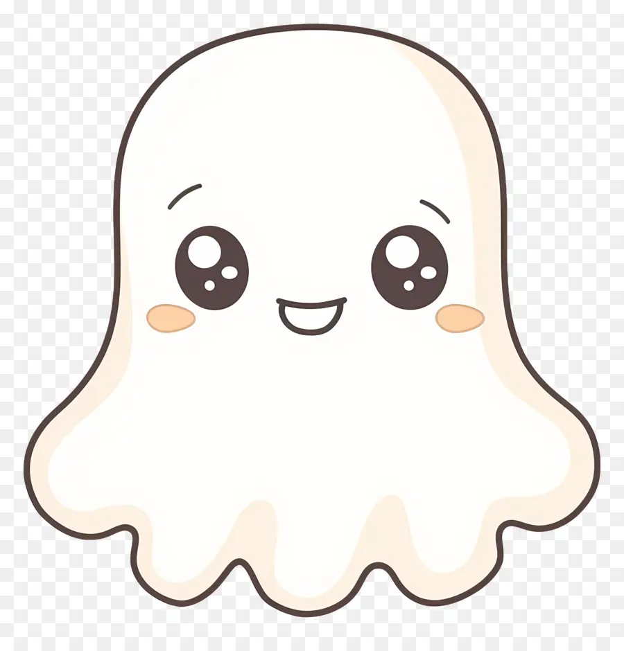 Fantasma Kawaii，Fantasma Fofo PNG