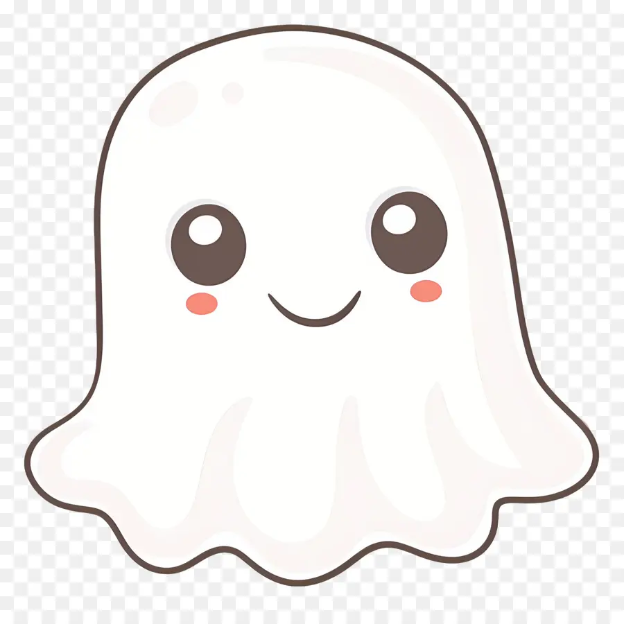 Fantasma Kawaii，Fantasma Fofo PNG