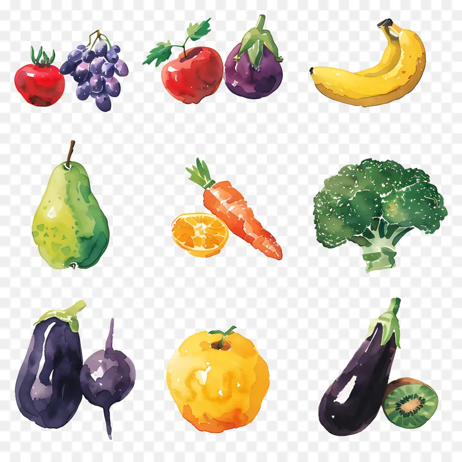 Legumes E Frutas，Frutas E Legumes PNG