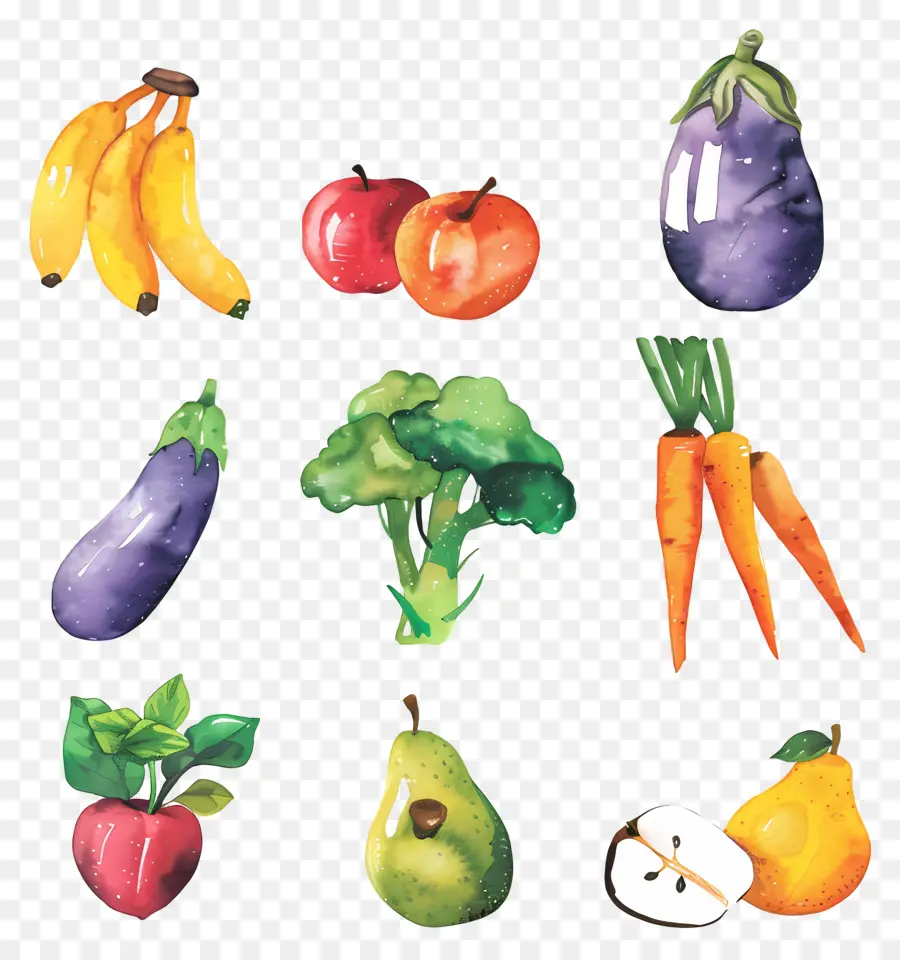 Legumes E Frutas，Frutas E Legumes PNG