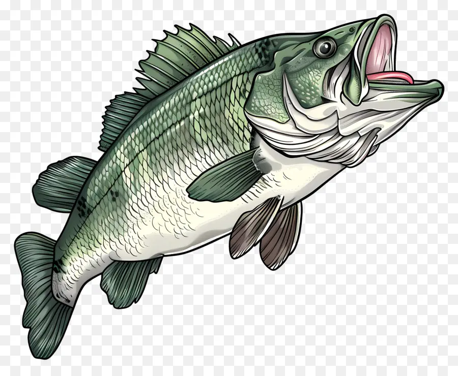 Peixe Robalo，Ilustra O De Peixe PNG