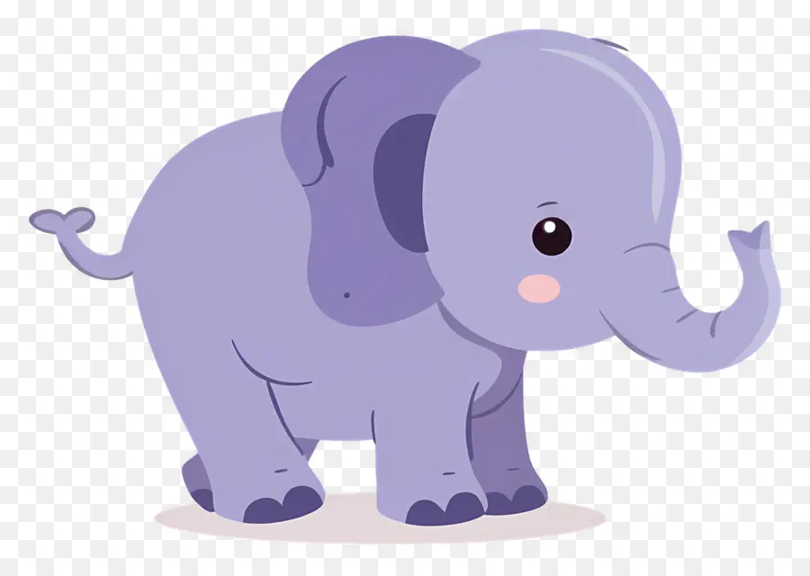 Elefante Fofo，Elefante Azul PNG