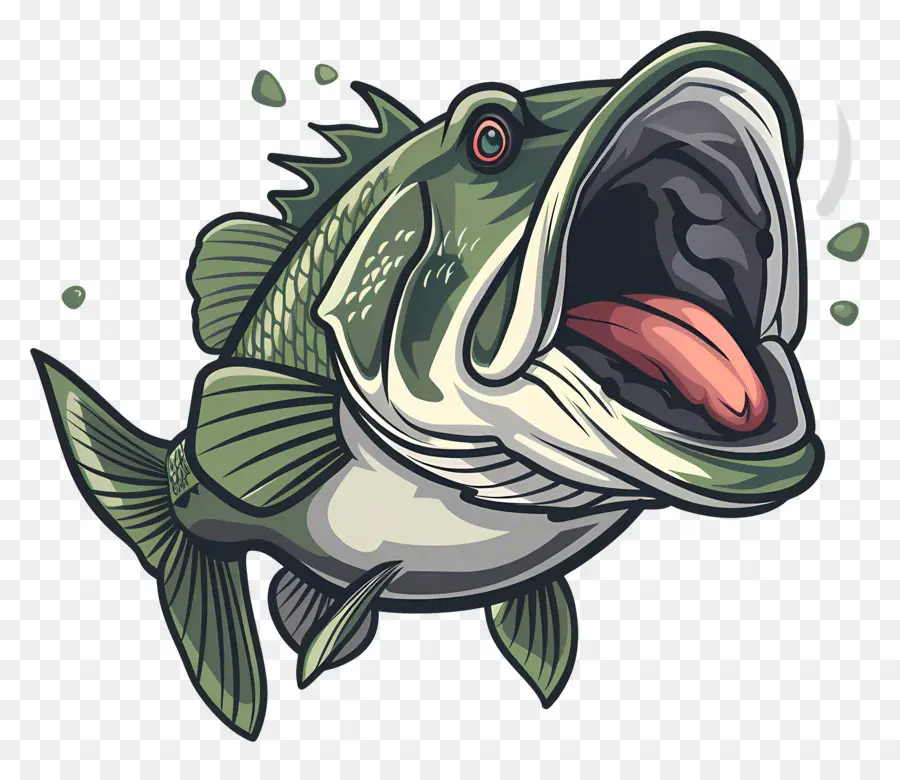 Peixe Robalo，Peixe Verde PNG