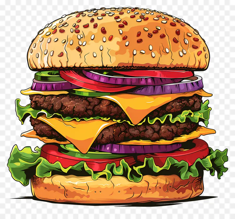 Hambúrguer De Carne，X Burger PNG