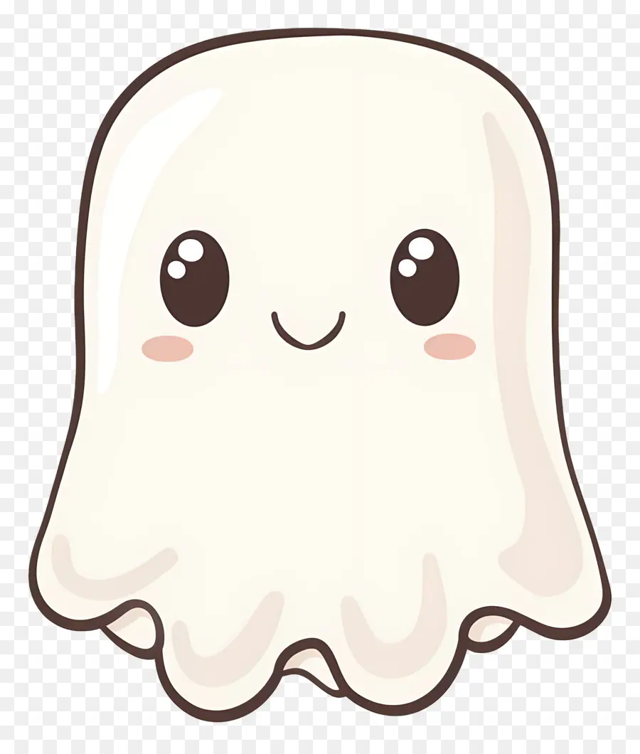 Fantasma Kawaii，Fantasma Fofo PNG