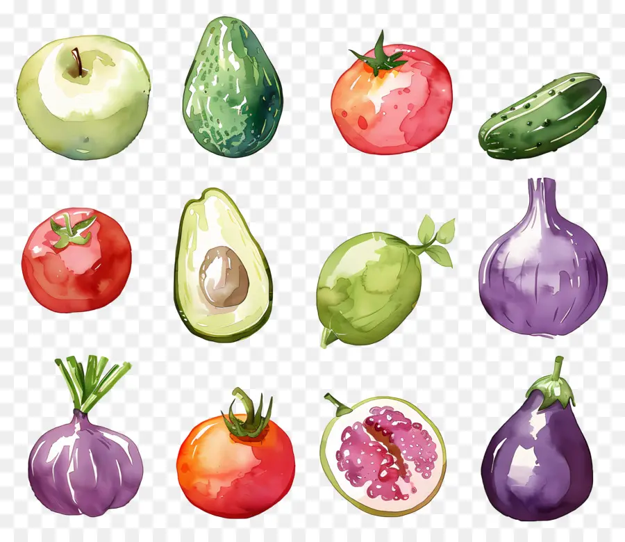 Legumes E Frutas，Frutas E Legumes PNG