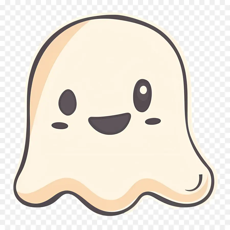 Fantasma Kawaii，Fantasma Fofo PNG