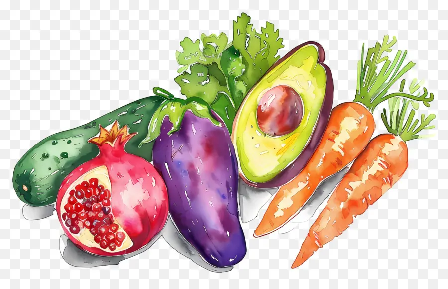 Legumes E Frutas，Vegetais PNG