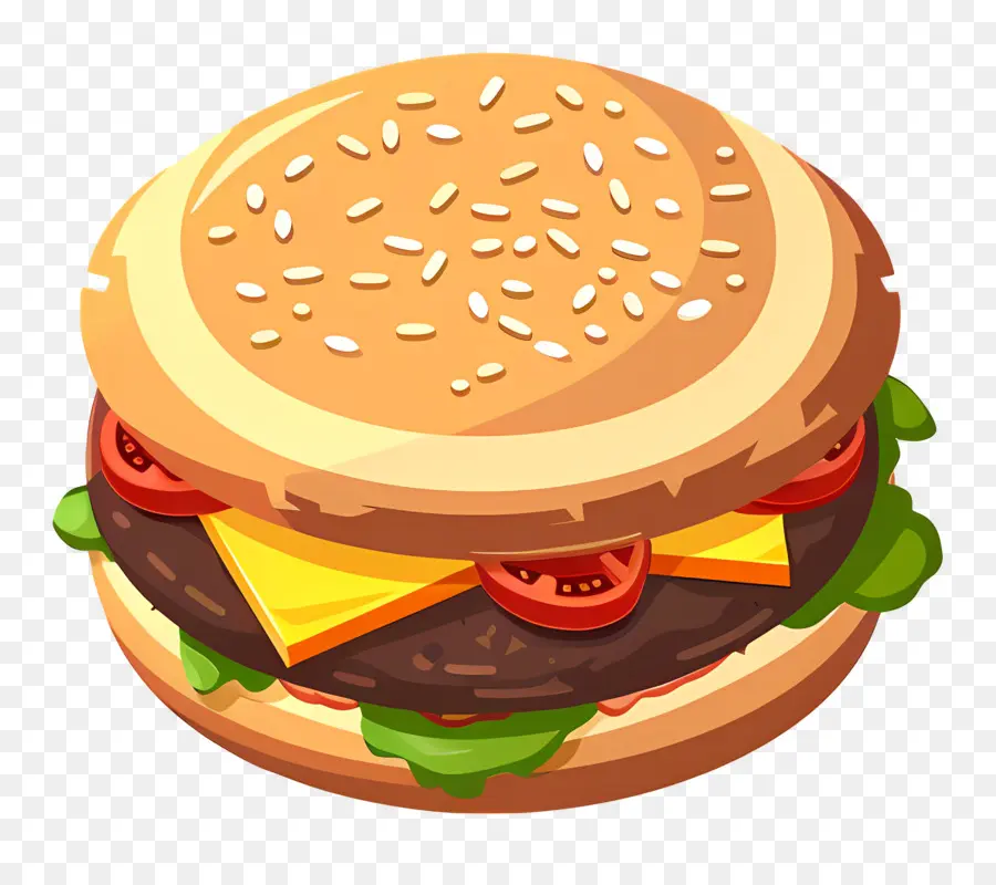 Hambúrguer De Carne，Sanduíche PNG