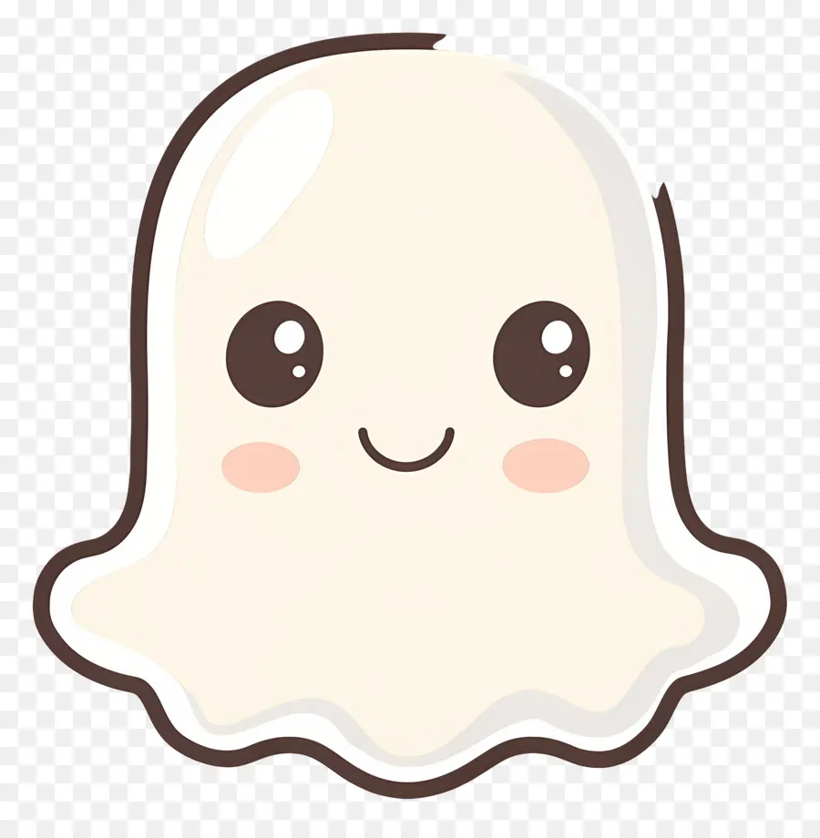 Fantasma Kawaii，Fantasma Fofo PNG