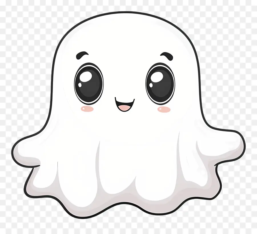 Fantasma De Desenho Animado，Fantasma Fofo PNG