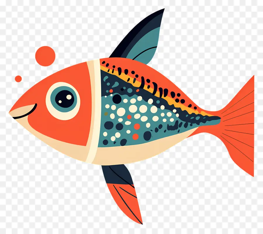 Desenho De Peixe，Peixe Colorido PNG