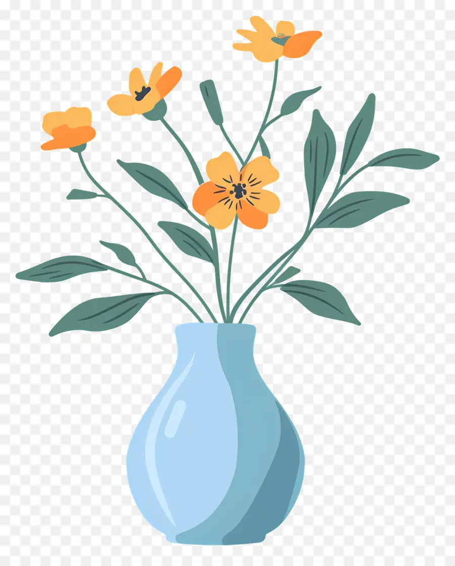 Flores Em Vaso，Decorativo PNG