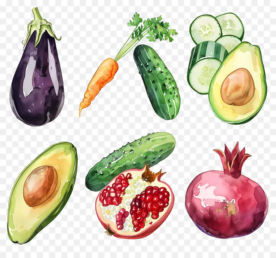 Legumes E Frutas，Frutas E Legumes PNG