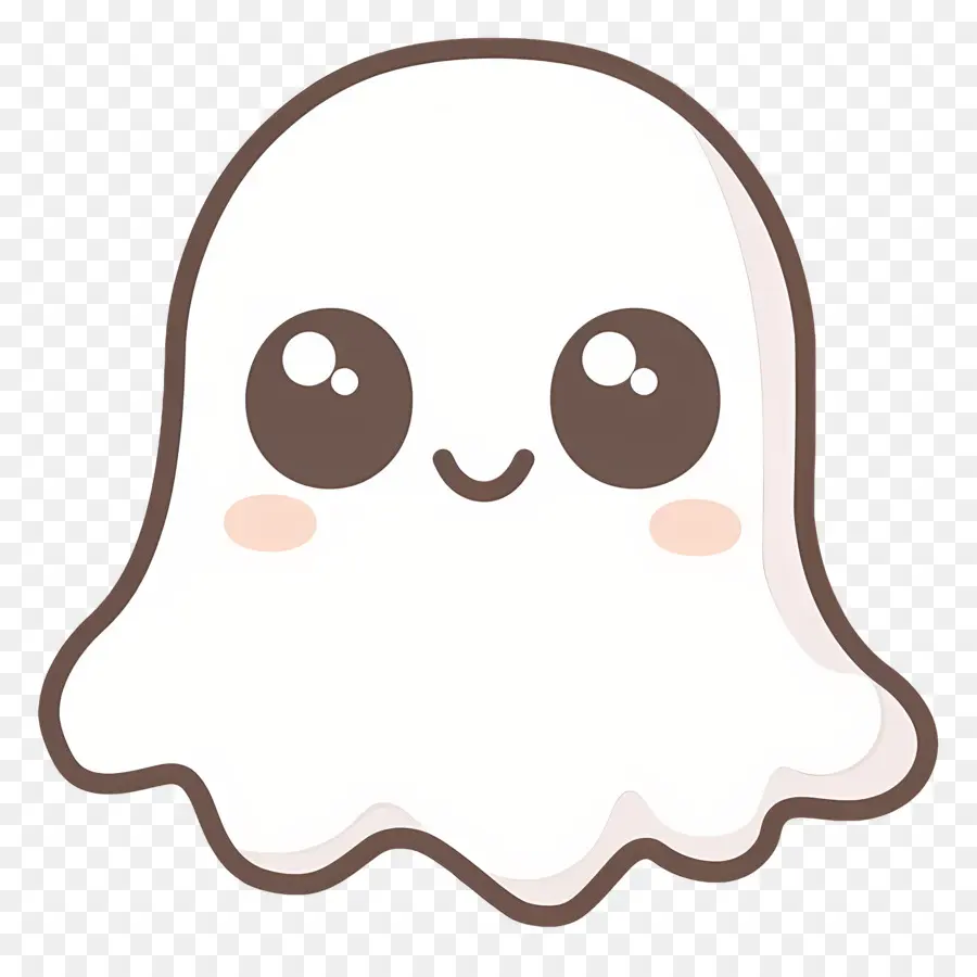 Fantasma Kawaii，Fantasma Fofo PNG