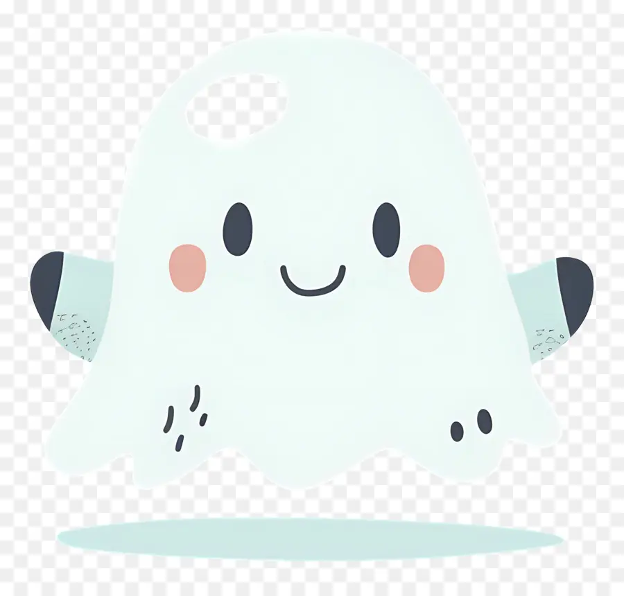 Fantasma De Desenho Animado，Fantasma Fofo PNG