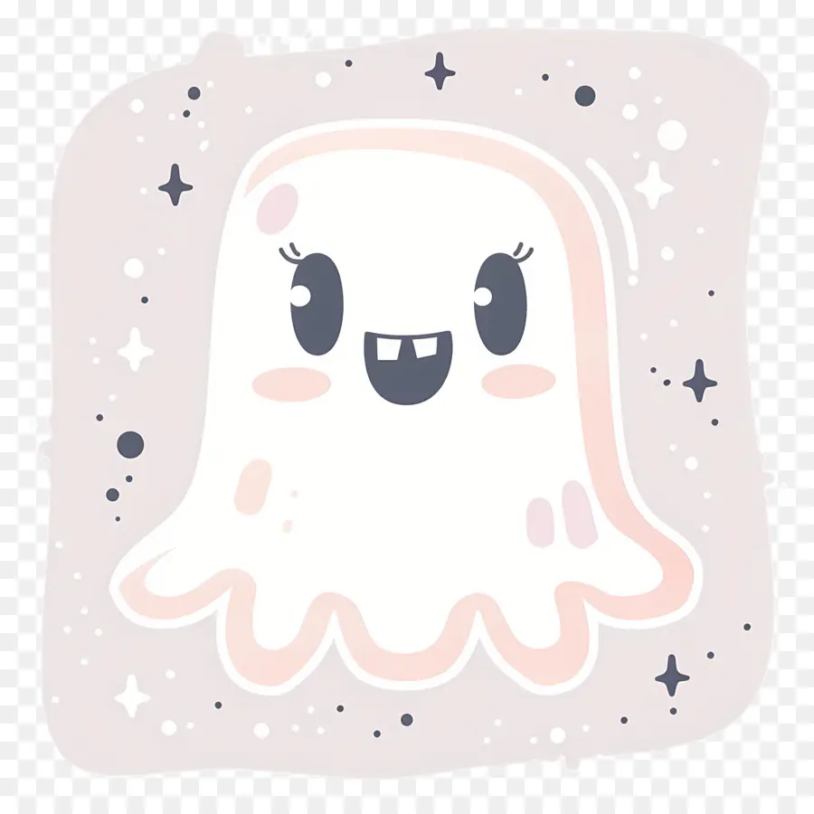 Fantasma De Desenho Animado，Fantasma Fofo PNG