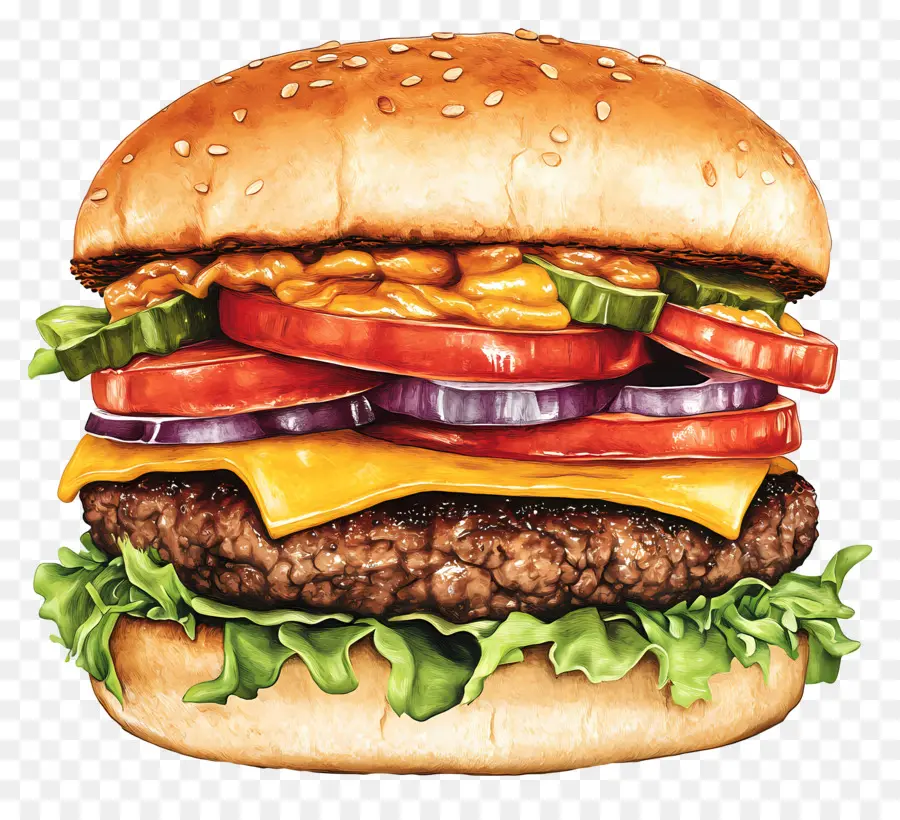 Hambúrguer De Carne，X Burger PNG