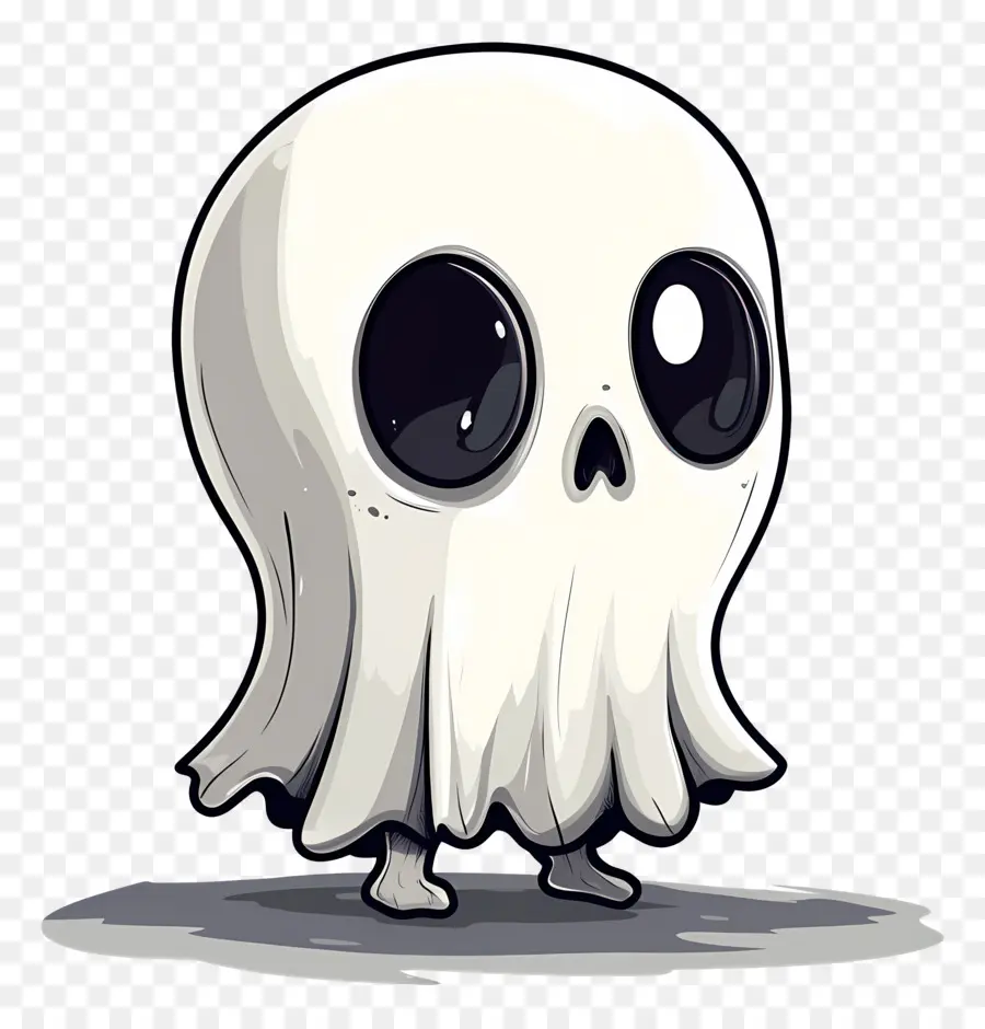 Fantasma De Desenho Animado，Caveira De Desenho Animado PNG