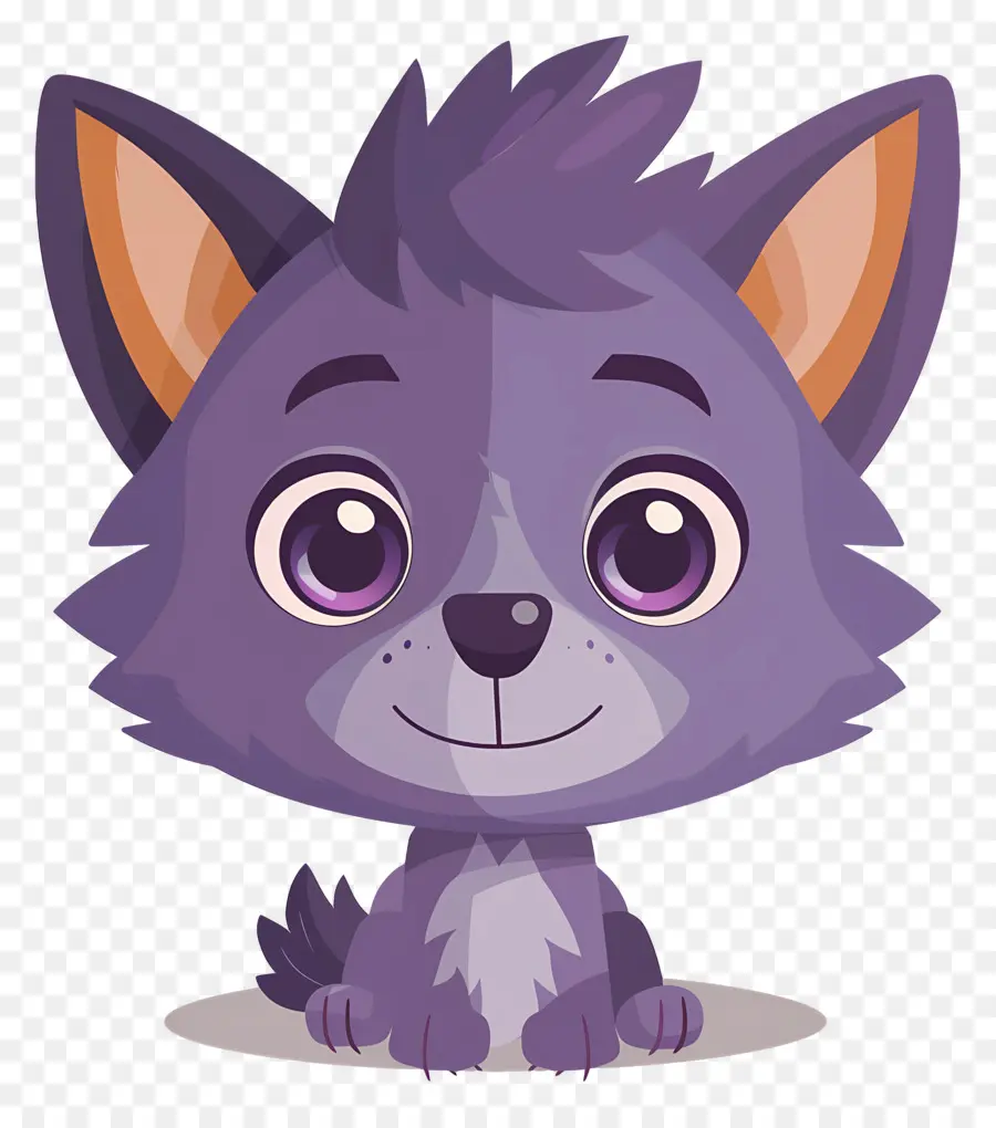 Cabeça De Lobo，Lobo Roxo PNG