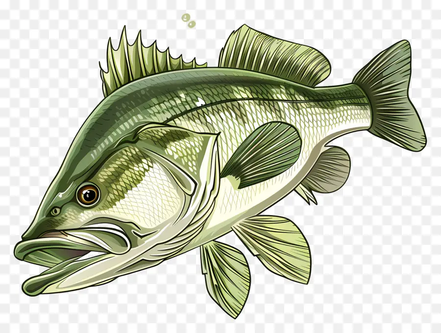 Peixe Robalo，Ilustra O De Peixe PNG