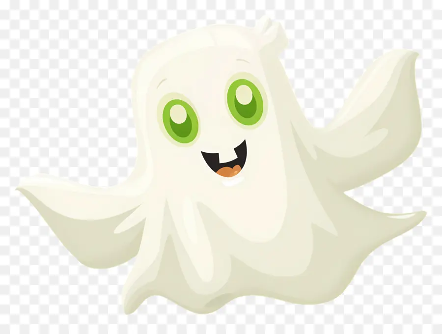 Fantasma De Desenho Animado，Fantasma Fofo PNG