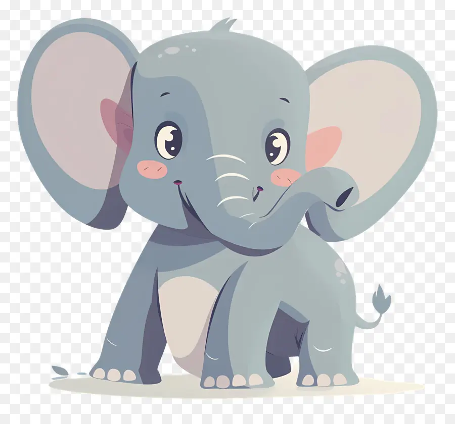 Elefante Fofo，Elefante Azul PNG