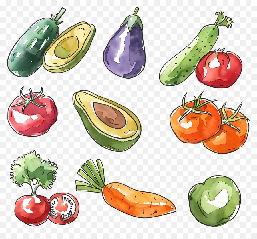 Legumes E Frutas，Frutas E Legumes PNG