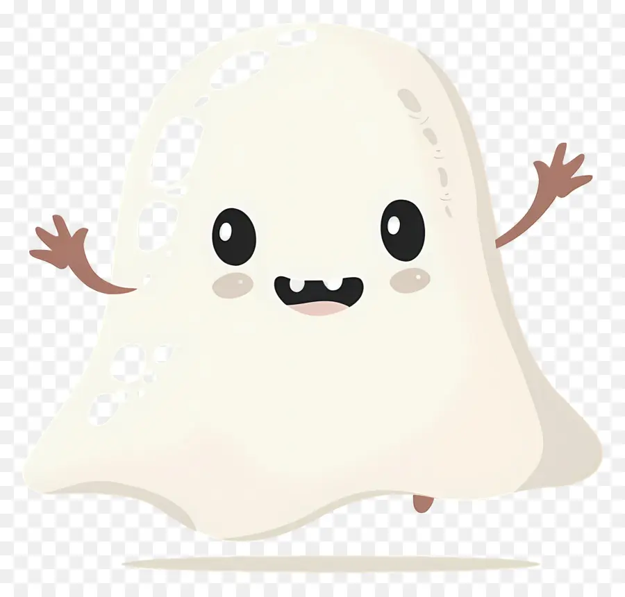 Fantasma Kawaii，Fantasma Fofo PNG