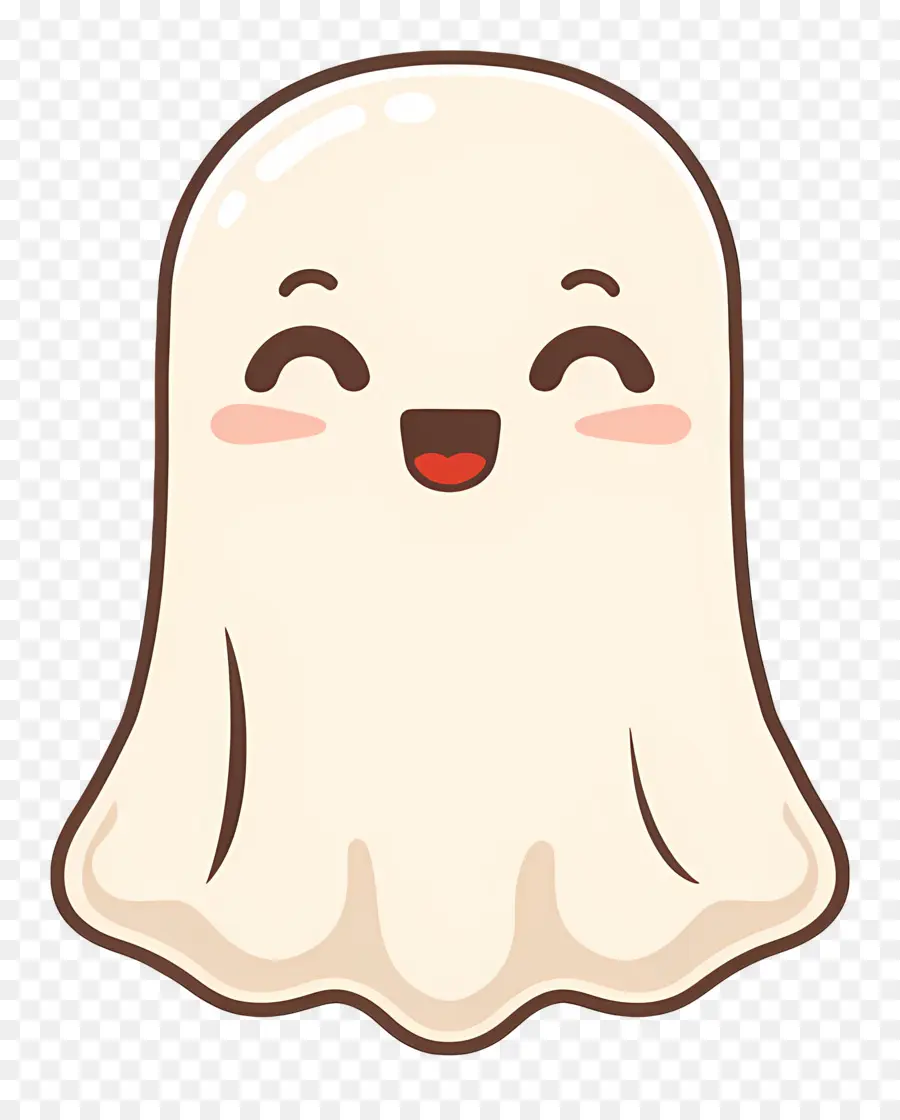 Fantasma Kawaii，Fantasma Fofo PNG