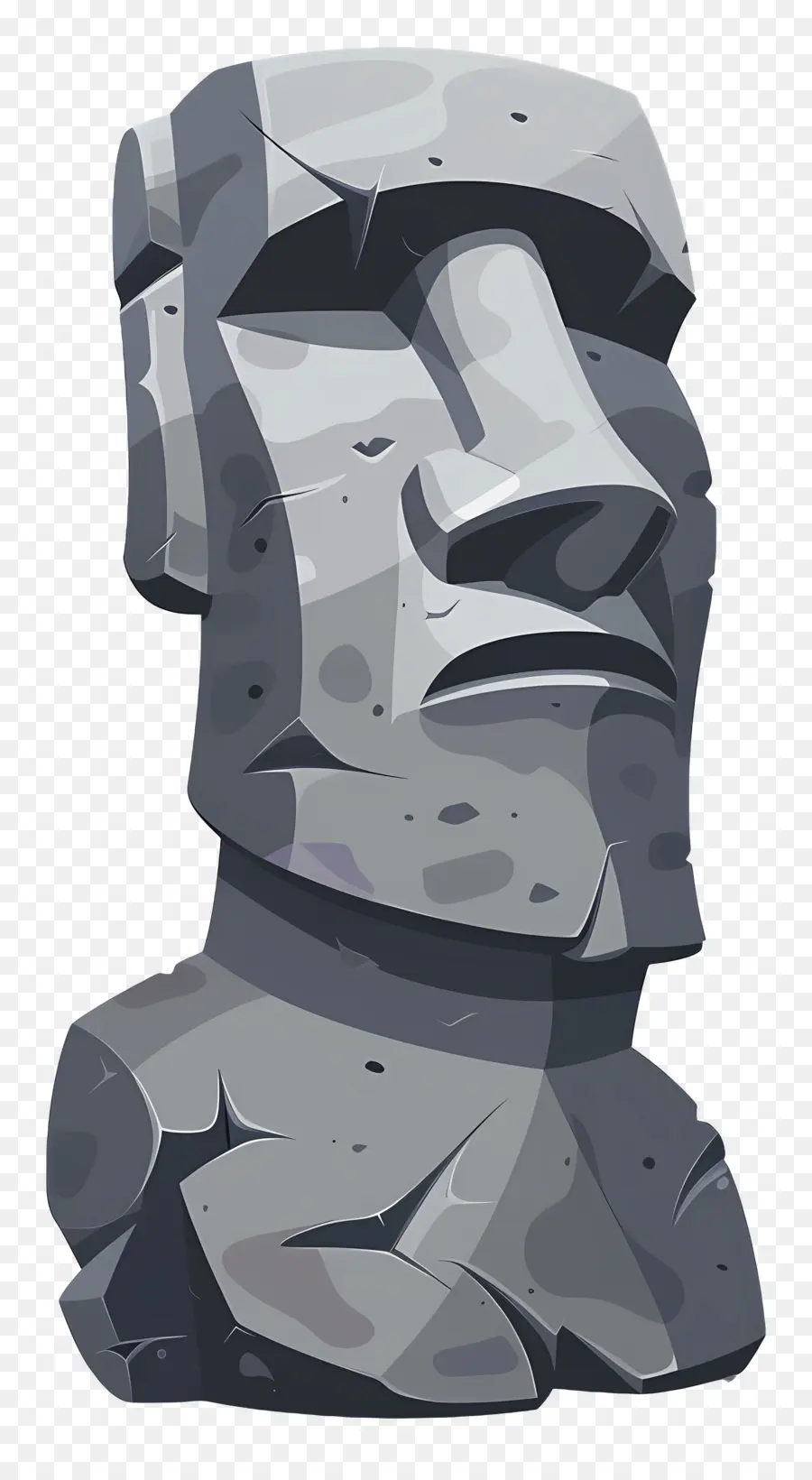 Moai，Cabeça Moai PNG