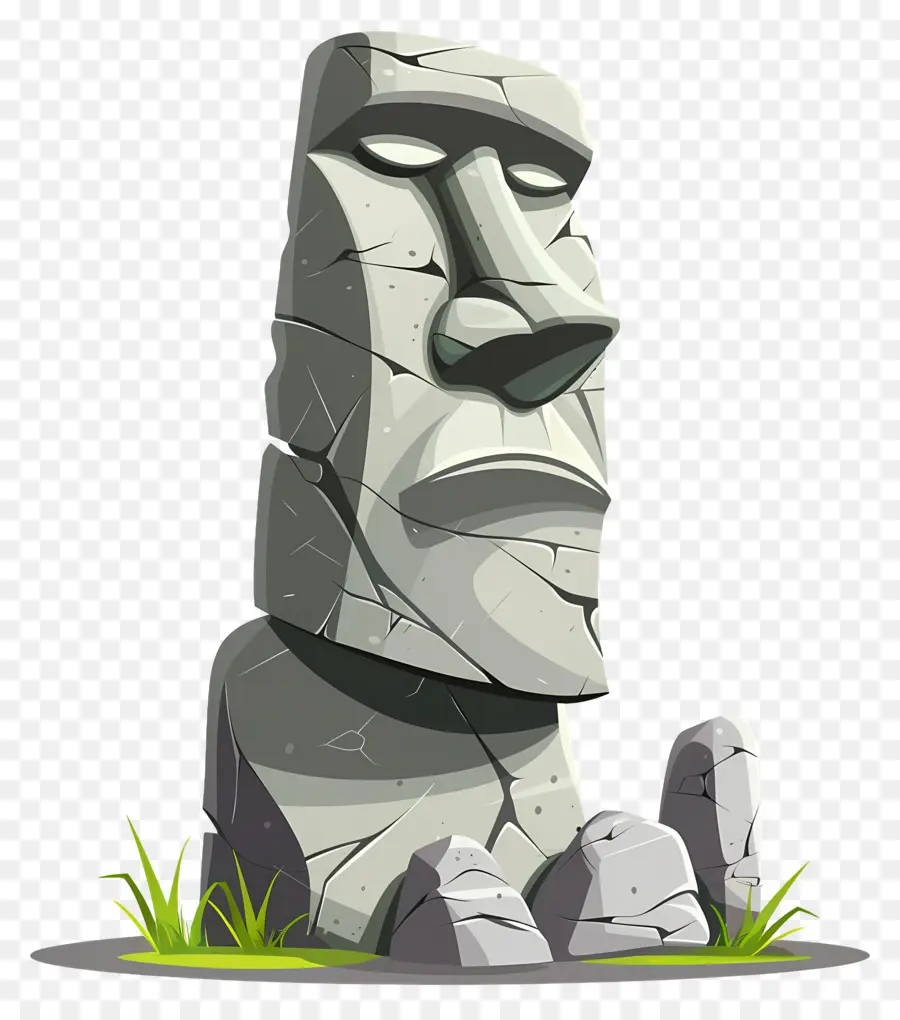 Moai，Estátua De Pedra PNG