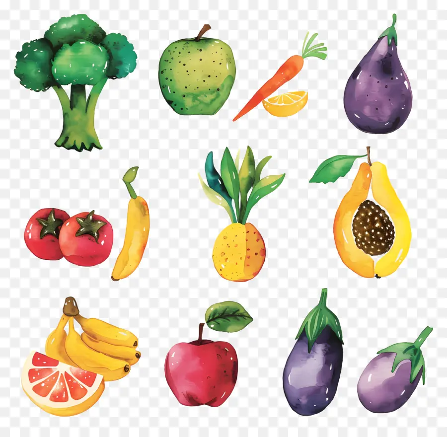 Legumes E Frutas，Frutas E Legumes PNG