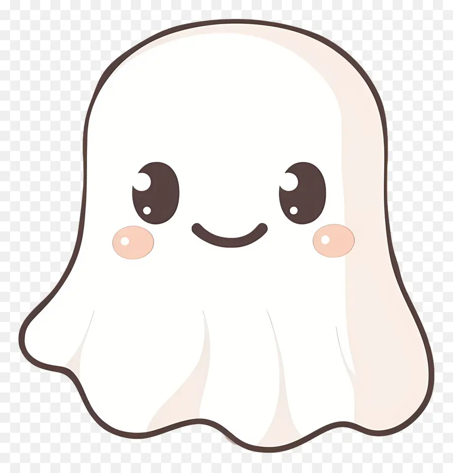 Fantasma Kawaii，Fantasma Fofo PNG